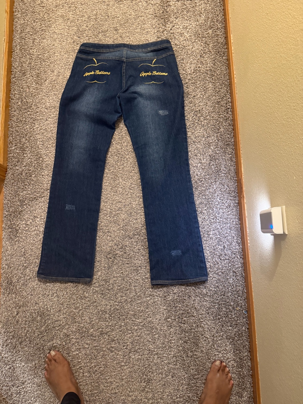 Apple Bottoms Dark Blue Flare Jeans
